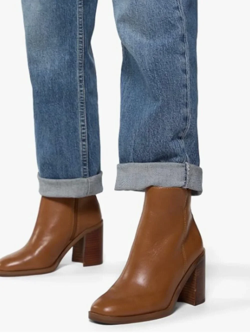 ALDO Women's Hay Casual Boots, Cognac Size 8 New In Box